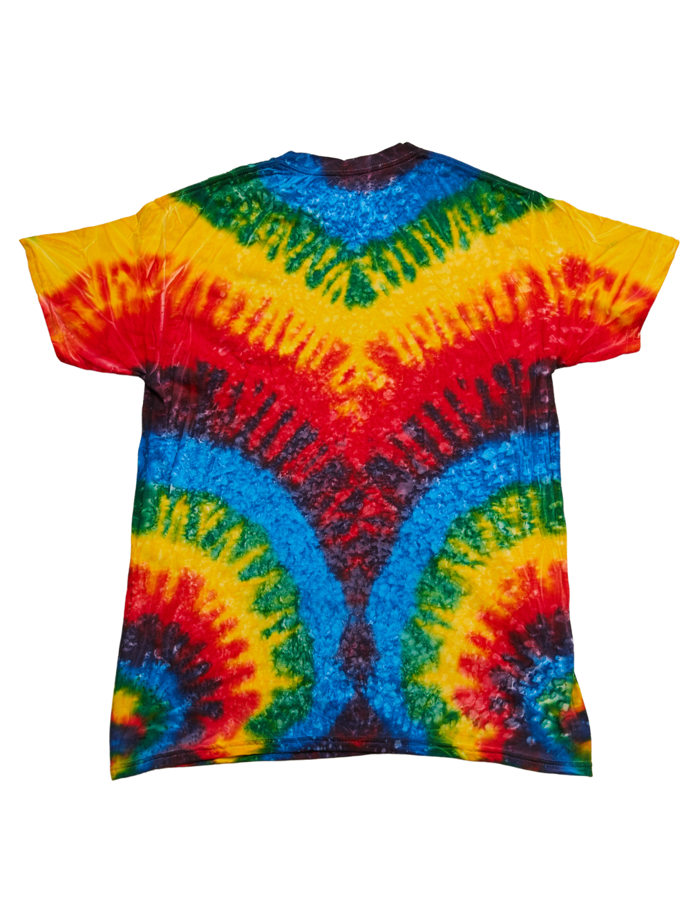 Grateful Life Rainbow Tie-Dye Tee